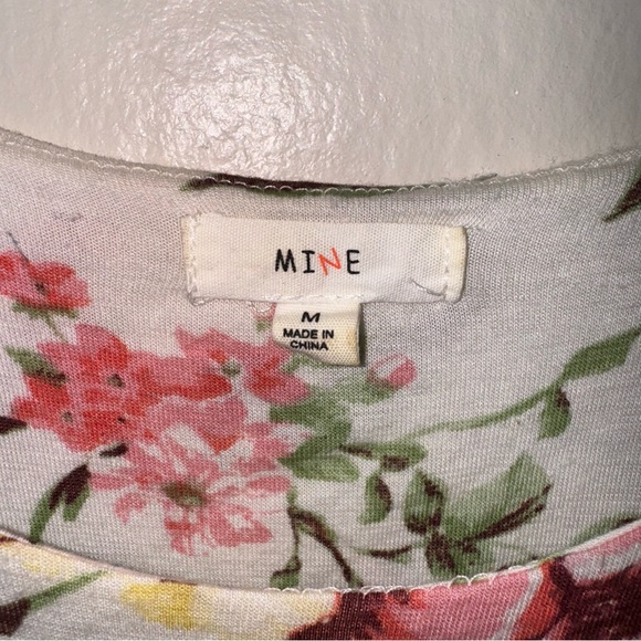 Mine Floral Halter Tank  Top Size M - Picture 3 of 8